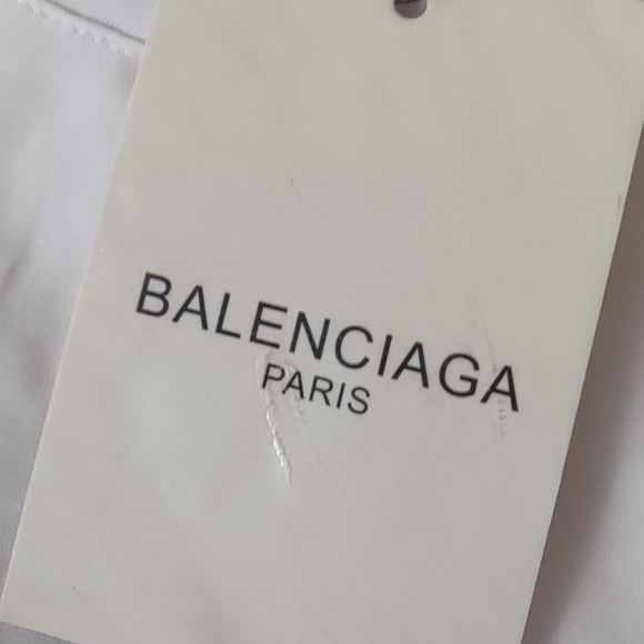 Balenciaga Simpson's oversized T-shirt XXXL white